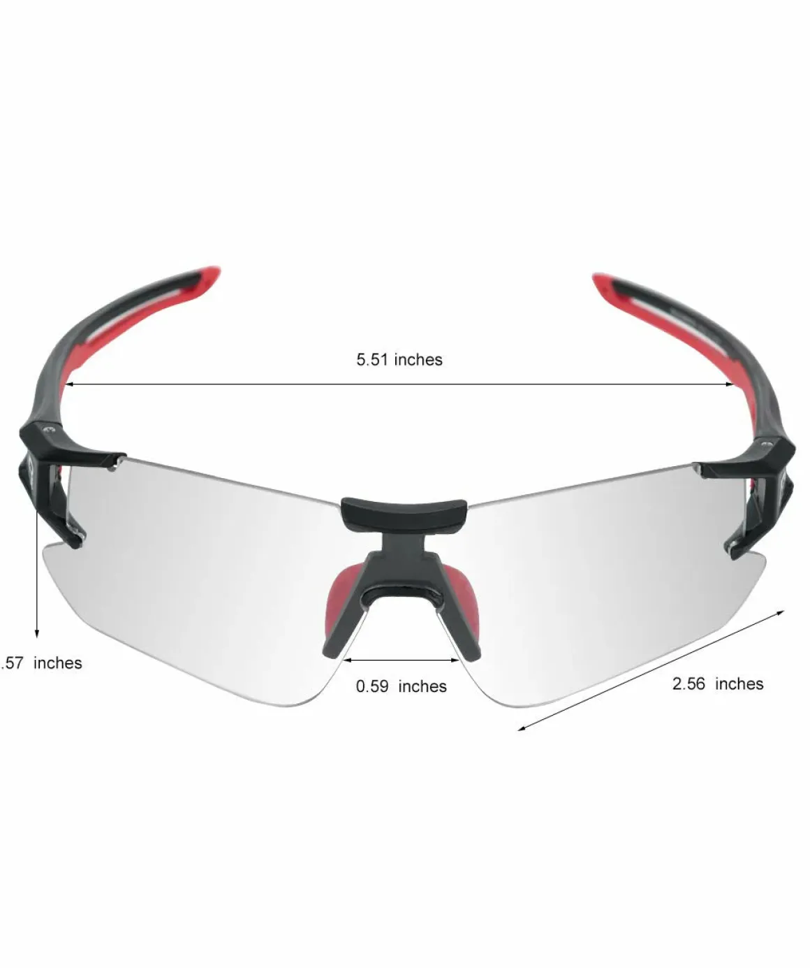 Adaptive Cycling Goggles with Complete UV Protection