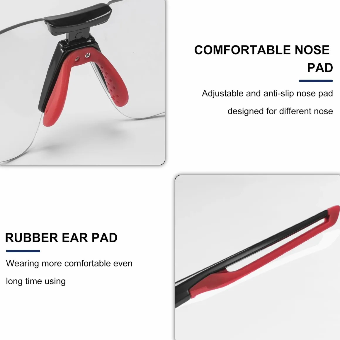 Adaptive Cycling Goggles with Complete UV Protection