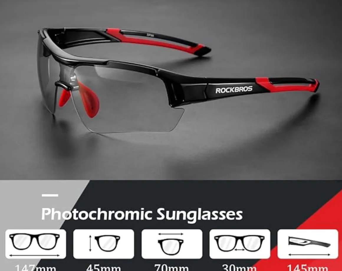 Adaptive Lens Photochromic Cycling Sunglasses