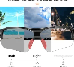 Adaptive Lens Photochromic Cycling Sunglasses