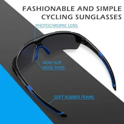 Adaptive Lens Photochromic Cycling Sunglasses