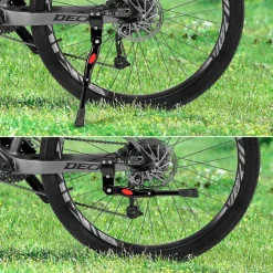 Adjustable Alloy Rear Mount Kickstand for 22"-28" Bikes