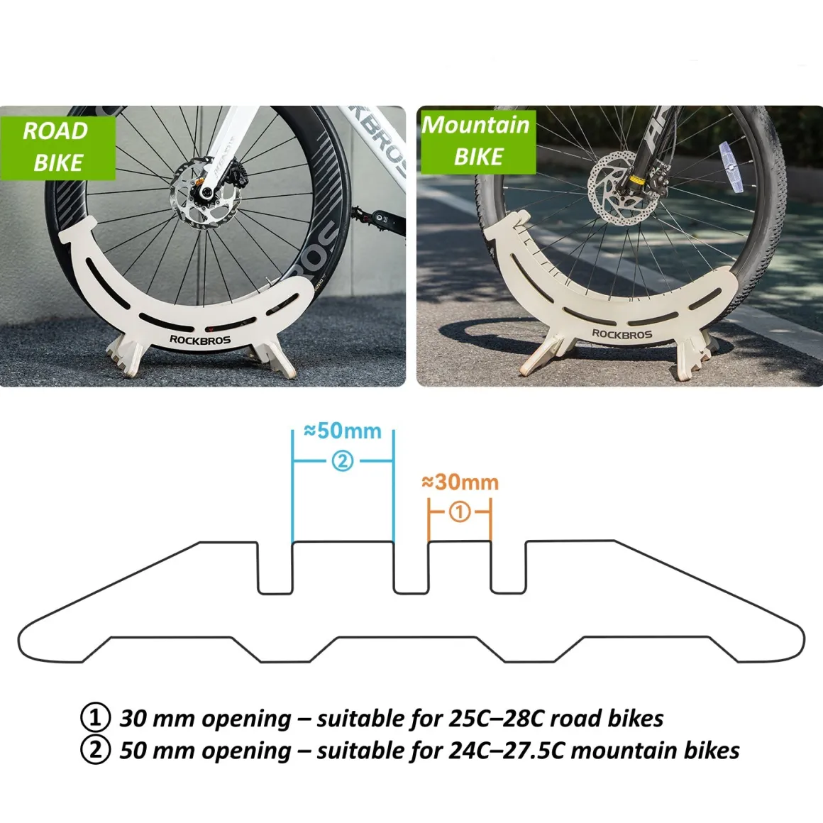 Adjustable Bike Stand Banana-Style