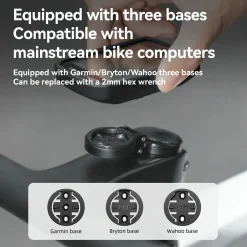 Adjustable Headset Cap Bike Computer Mount
