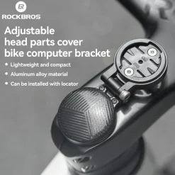 Adjustable Headset Cap Bike Computer Mount