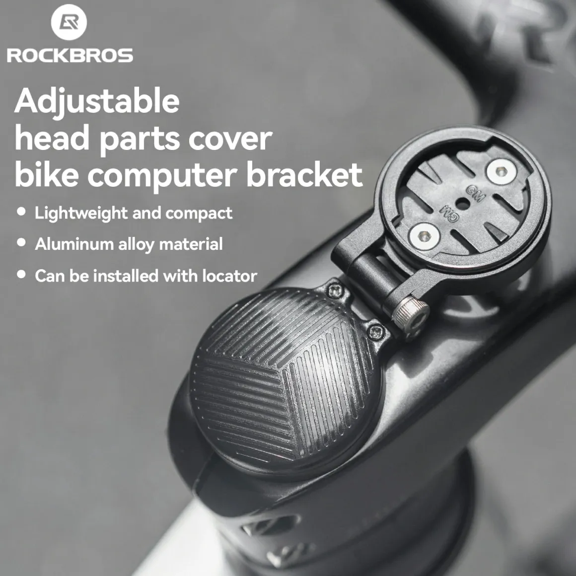 Adjustable Headset Cap Bike Computer Mount