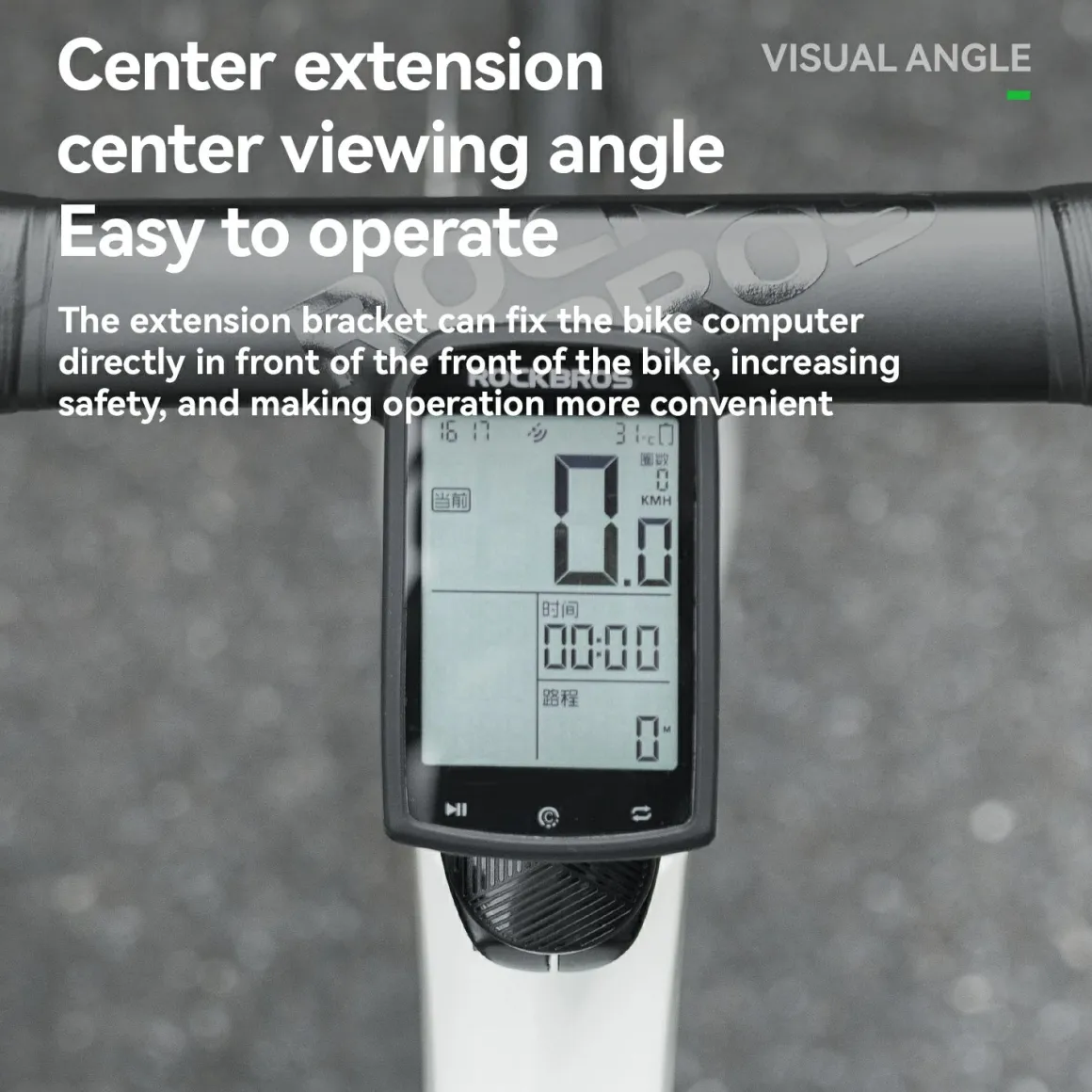 Adjustable Headset Cap Bike Computer Mount