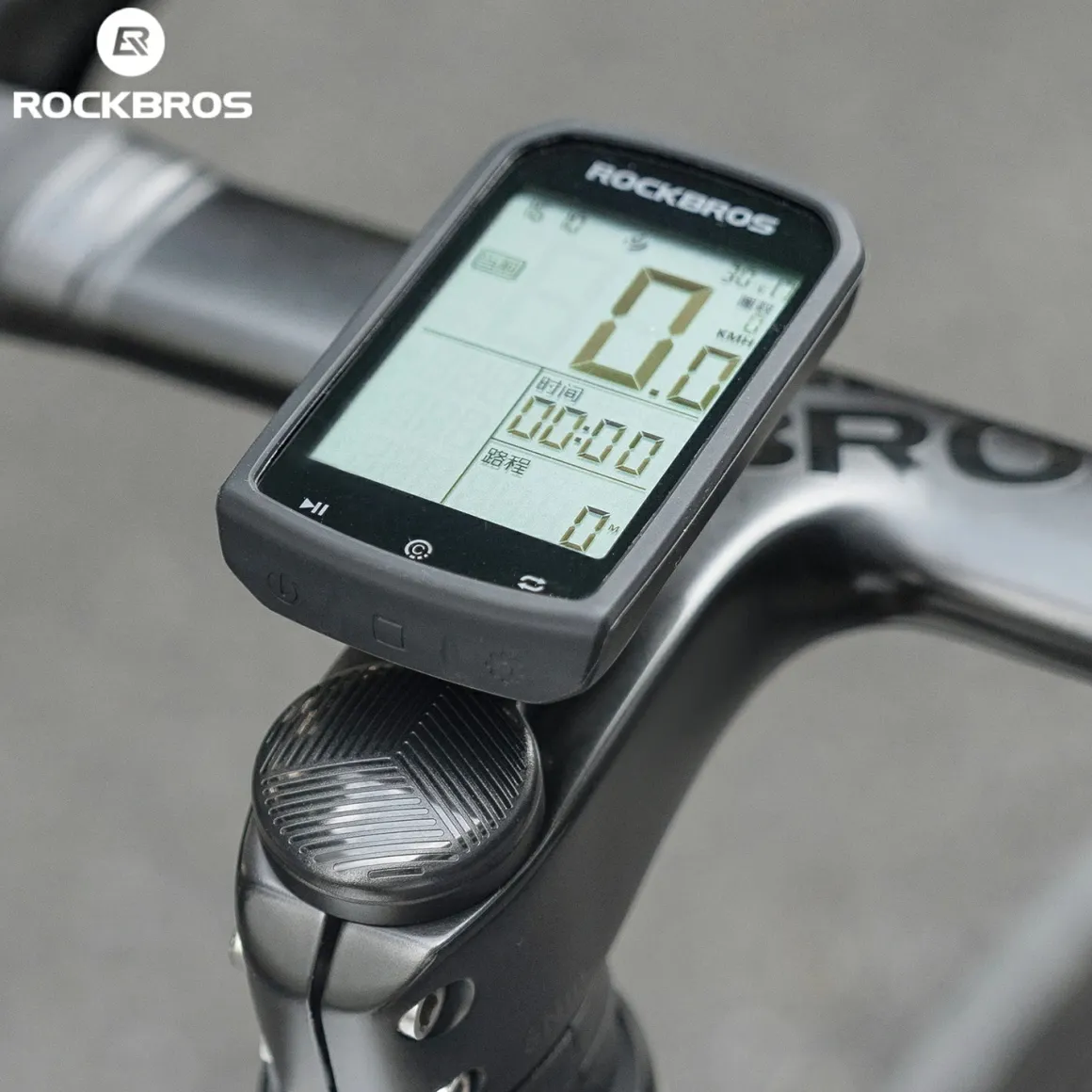 Adjustable Headset Cap Bike Computer Mount