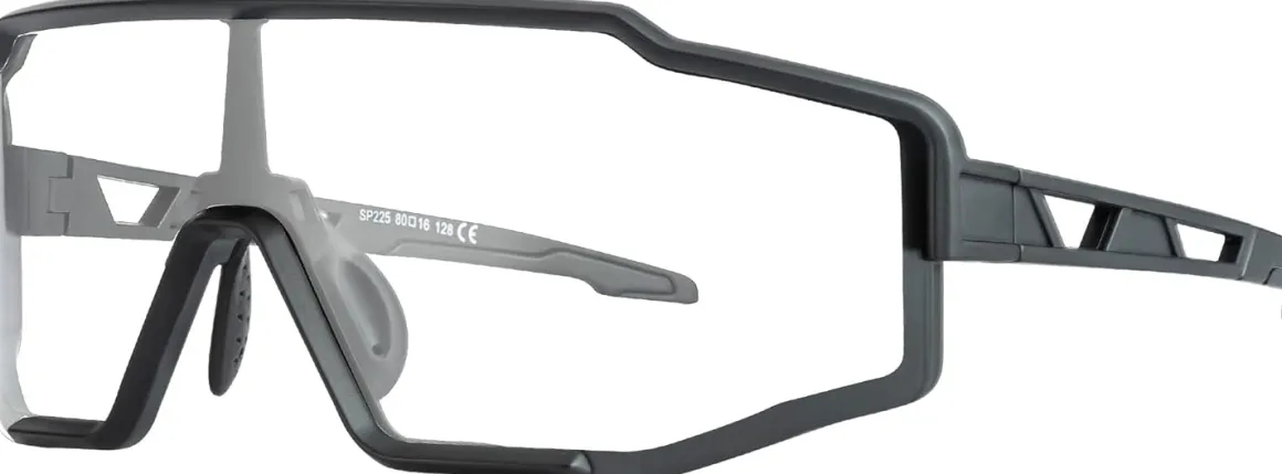Aerodynamic Windproof Photochromic Cycling Sunglasses