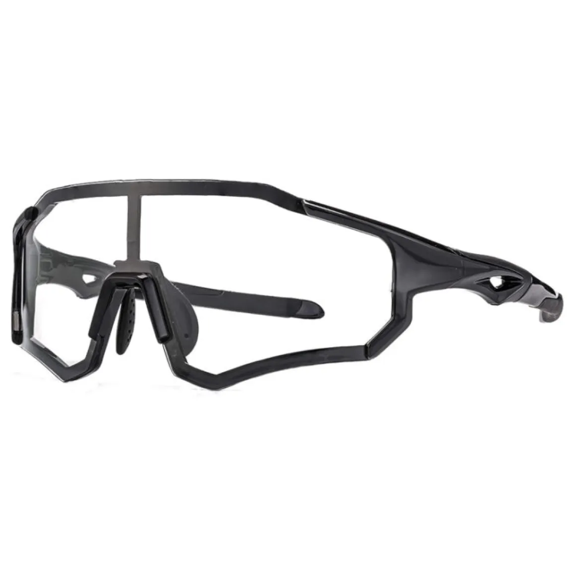 Aerodynamic Windproof Photochromic Cycling Sunglasses