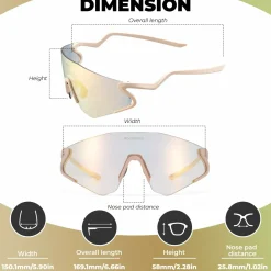 Agile Snake Photochromic Sports Sunglasses
