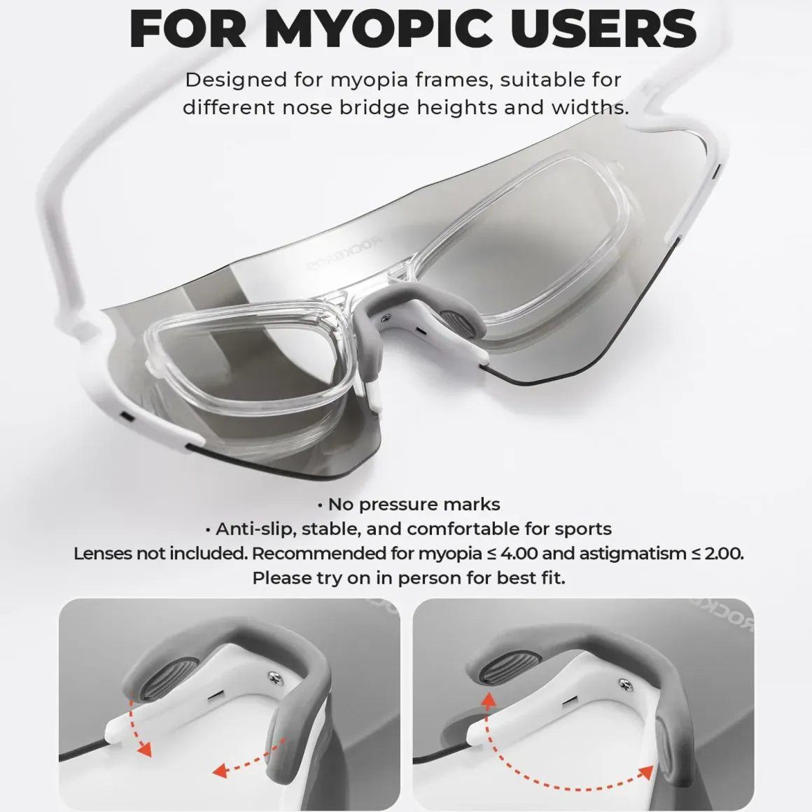 Agile Snake Photochromic Sports Sunglasses