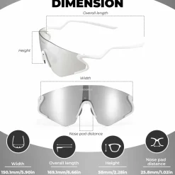 Agile Snake Photochromic Sports Sunglasses