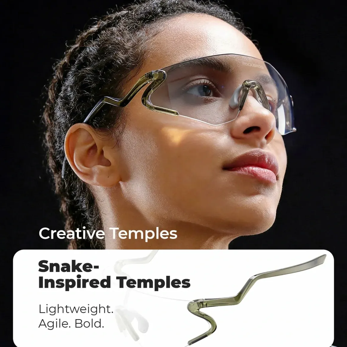 Agile Snake Photochromic Sports Sunglasses