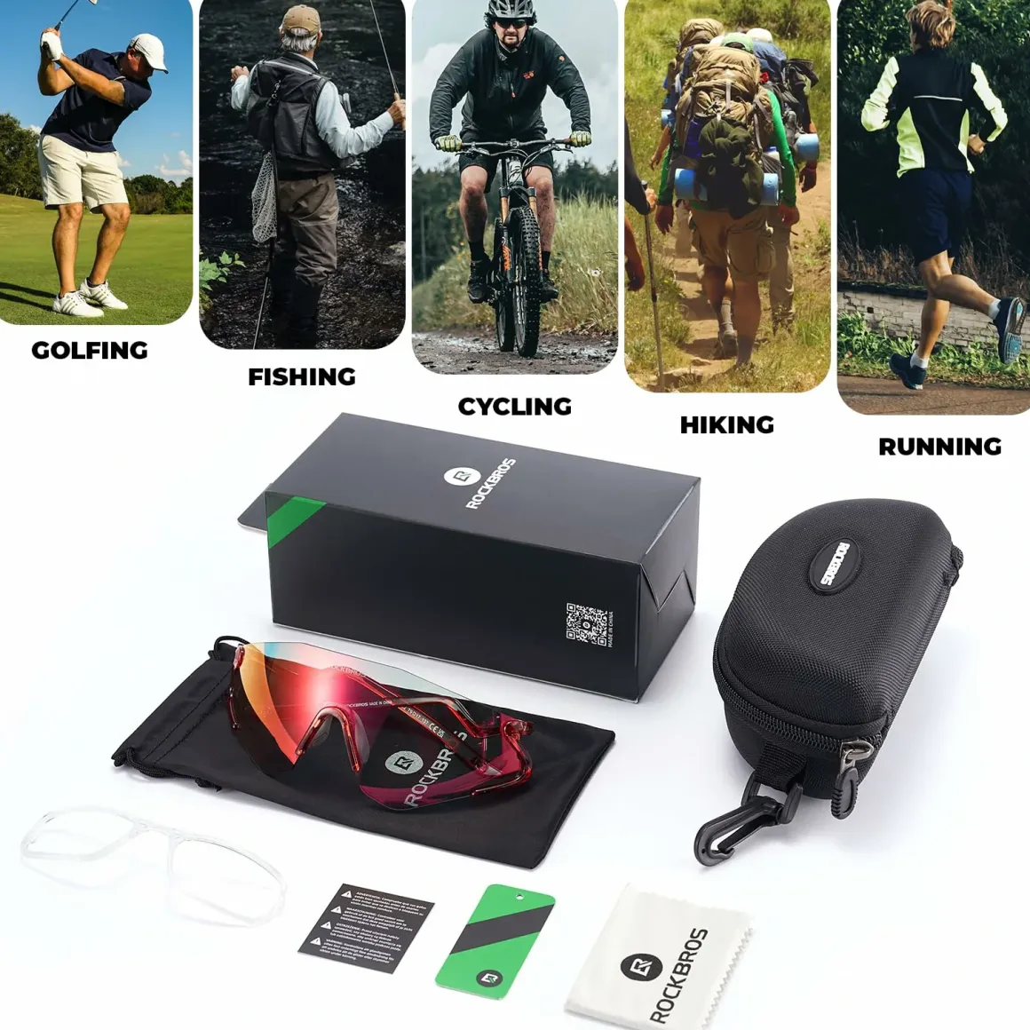 Agile Snake Photochromic Sports Sunglasses