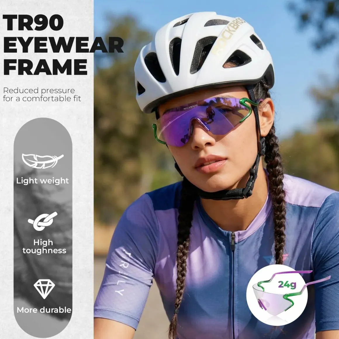 Agile Snake Photochromic Sports Sunglasses