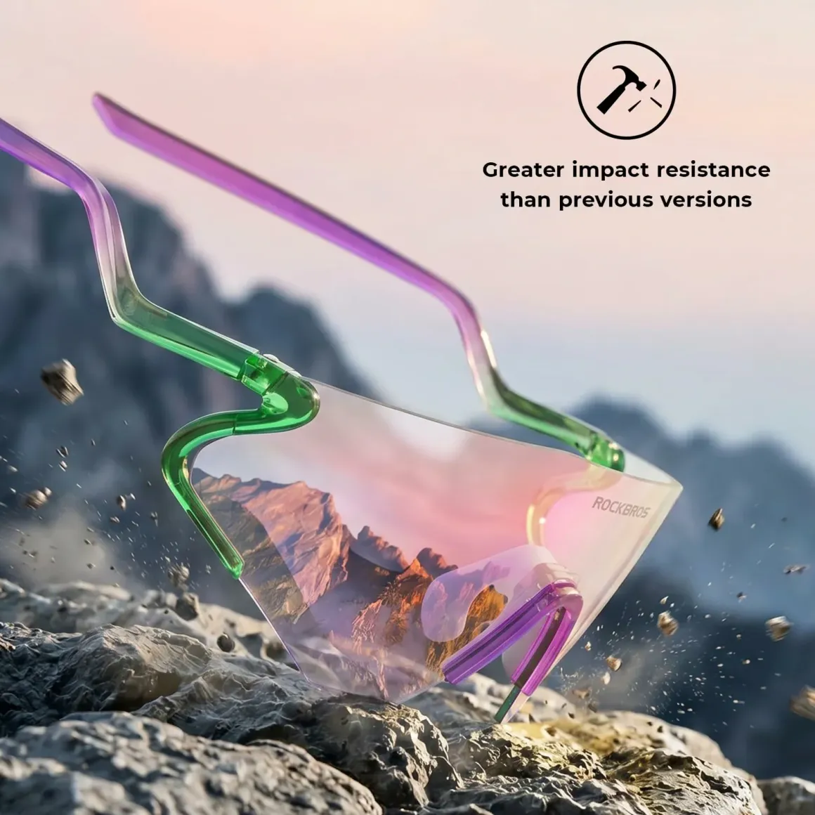 Agile Snake Photochromic Sports Sunglasses
