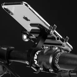 Aluminum Alloy Phone Mount Fits 2.2–3.7 in Wide