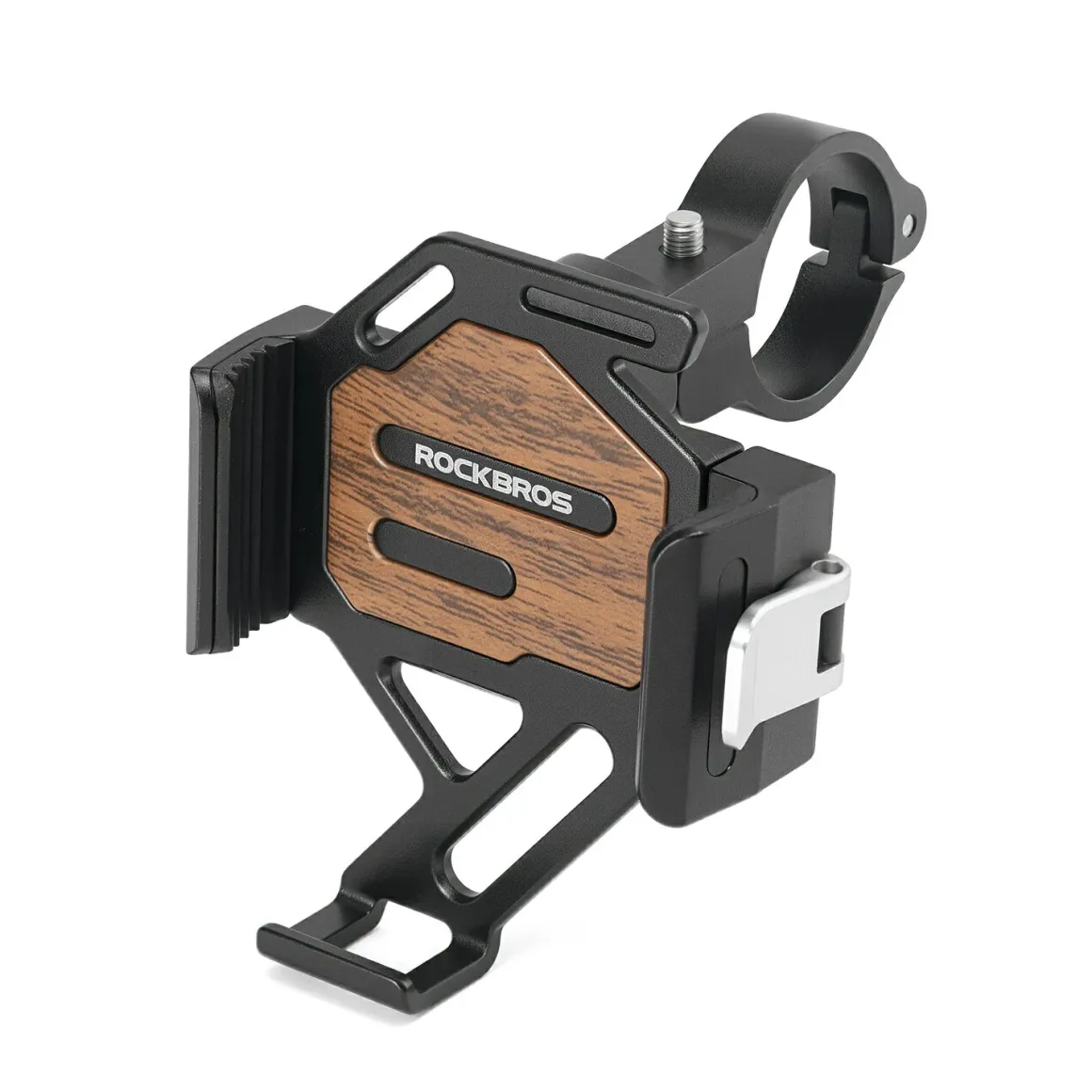 Aluminum Anti-Shake Cell Bike Phone Holder, Motorcycle Phone Mount for 2.56–3.74"