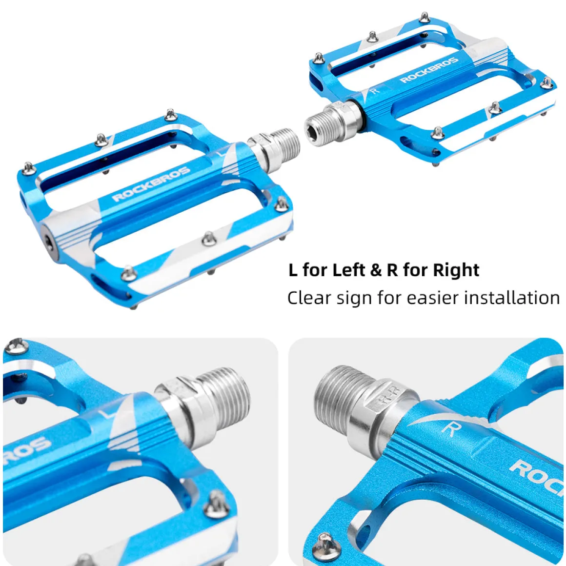 Aluminum MTB Pedals