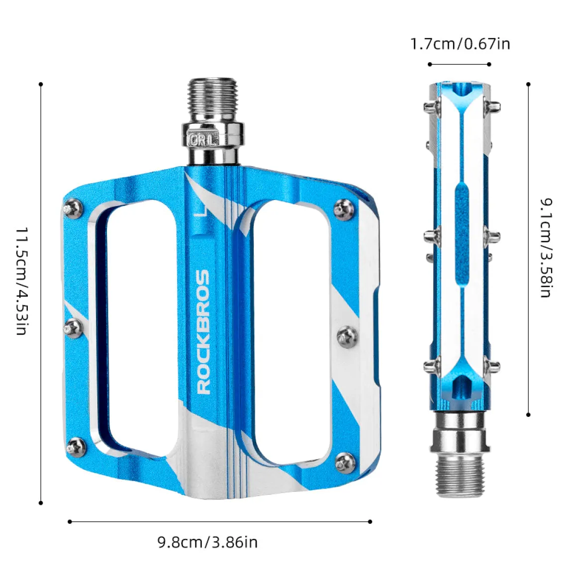 Aluminum MTB Pedals