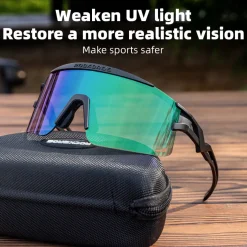 Anti-Fog Photochromic Mountain Bike Glasses