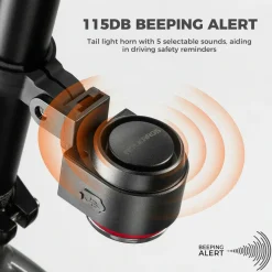 A8Pro Tail Light Remote USB-C With Horn 115dB