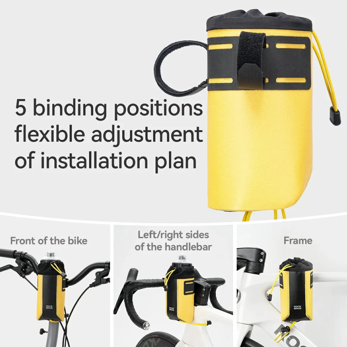 AS-16 100% Waterproof Bike Bags Set