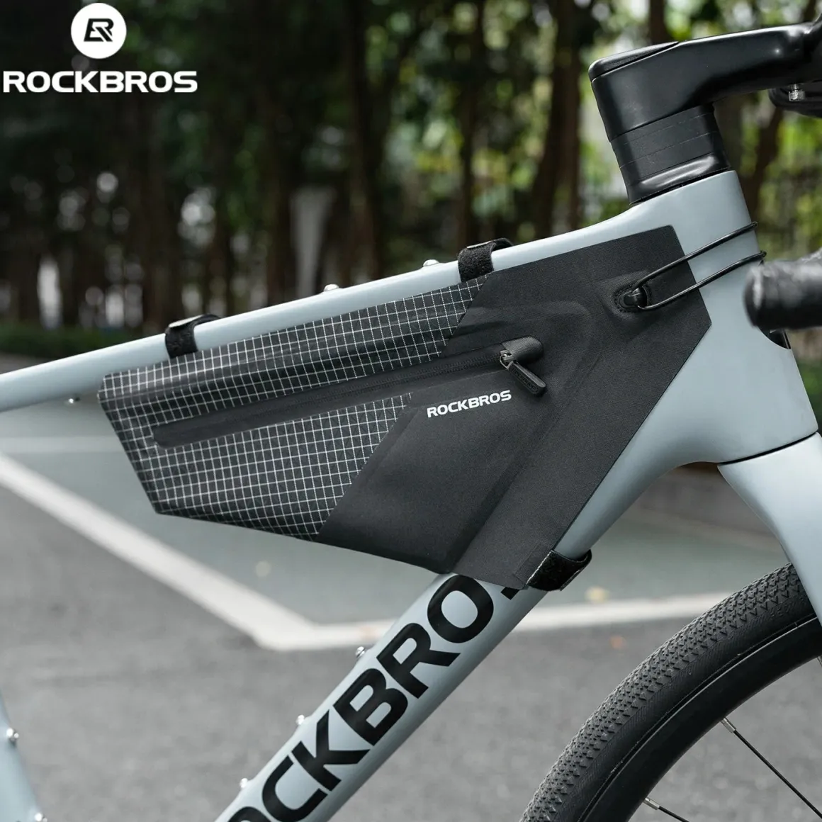 AS-165 100% Waterproof Bike Frame Bag 1.7L