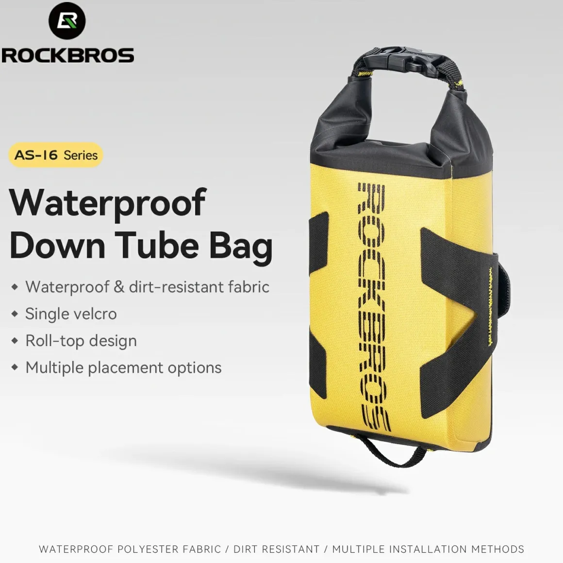 AS-161 100% Waterproof Frame Bag 1L
