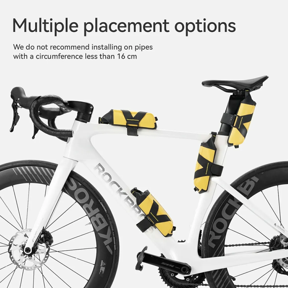 AS-161 100% Waterproof Frame Bag 1L