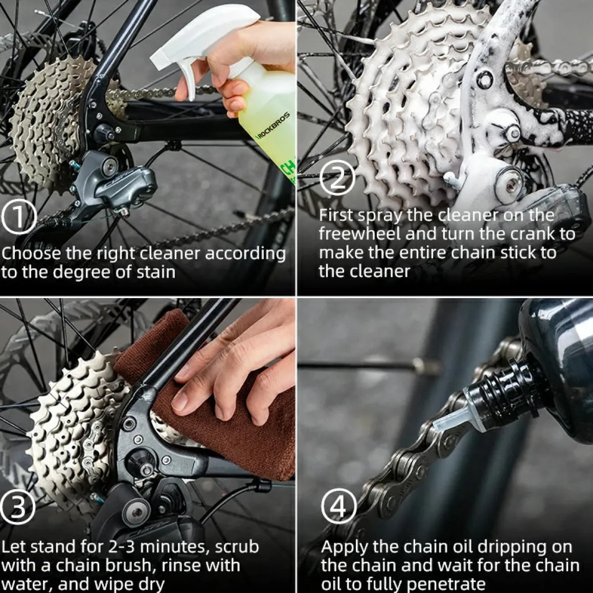 Bike Chain Oil Dry Wet & All-Weather Lubricant Options