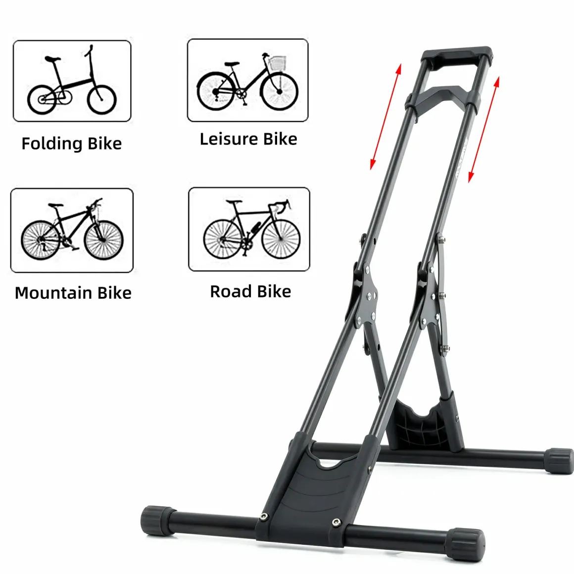 Bike Floor Stand – Indoor Bike Storage Rack for 20-29 Inch Bikes