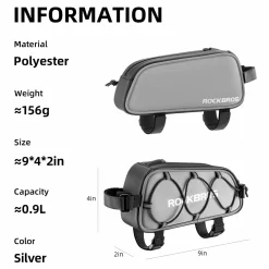 Bike Frame Bag Compatible with iPhone 14/13/12 Pro Galaxy S22/S21