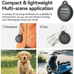 Bike Locator Anti Theft Device Compatible Apple AirTag