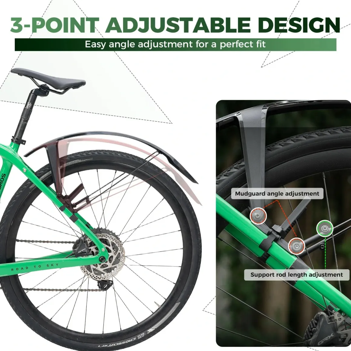 Bike Mudguard Road Gravel MTB FK-892