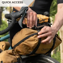 Bikepacking Front Handlebar Rack + Waterproof Compression Pack Set
