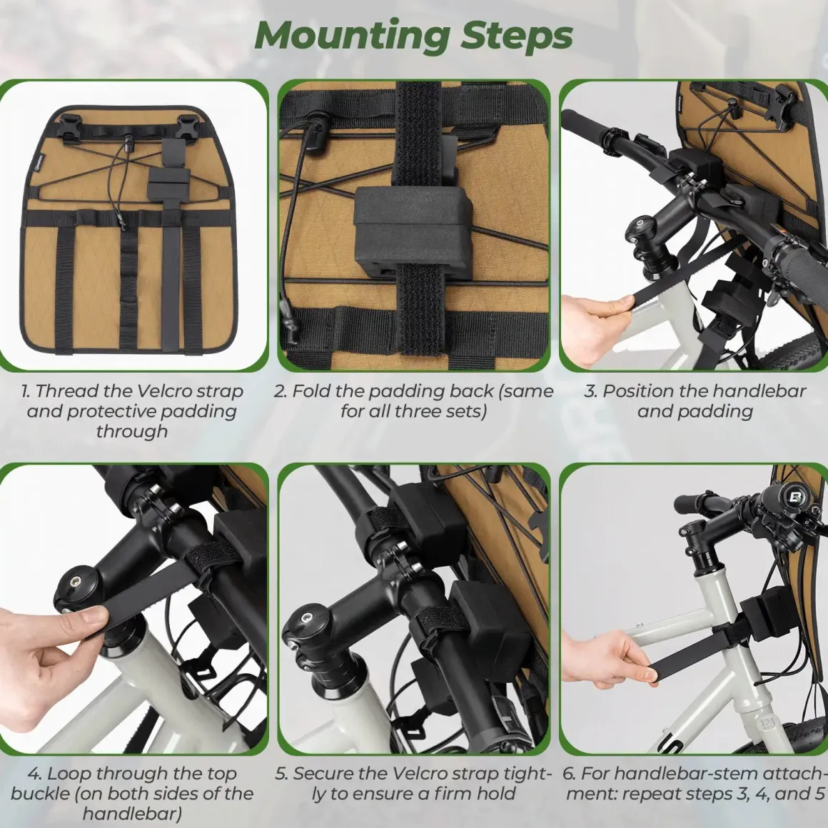 Bikepacking Front Handlebar Rack + Waterproof Compression Pack Set