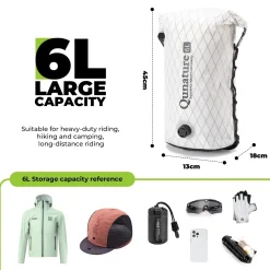 Bikepacking Waterproof Compression Bag + Rear Rack Set