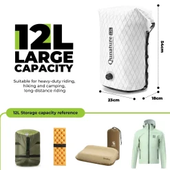 Bikepacking Waterproof Compression Bag + Rear Rack Set