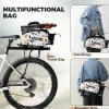 Bike Pannier Bag Double Side Storage with Rain Cover 17L-35L