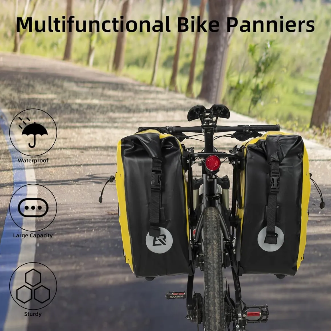 Bike Pannier Waterproof for Rear Rack