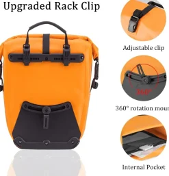 Bike Pannier Waterproof for Rear Rack