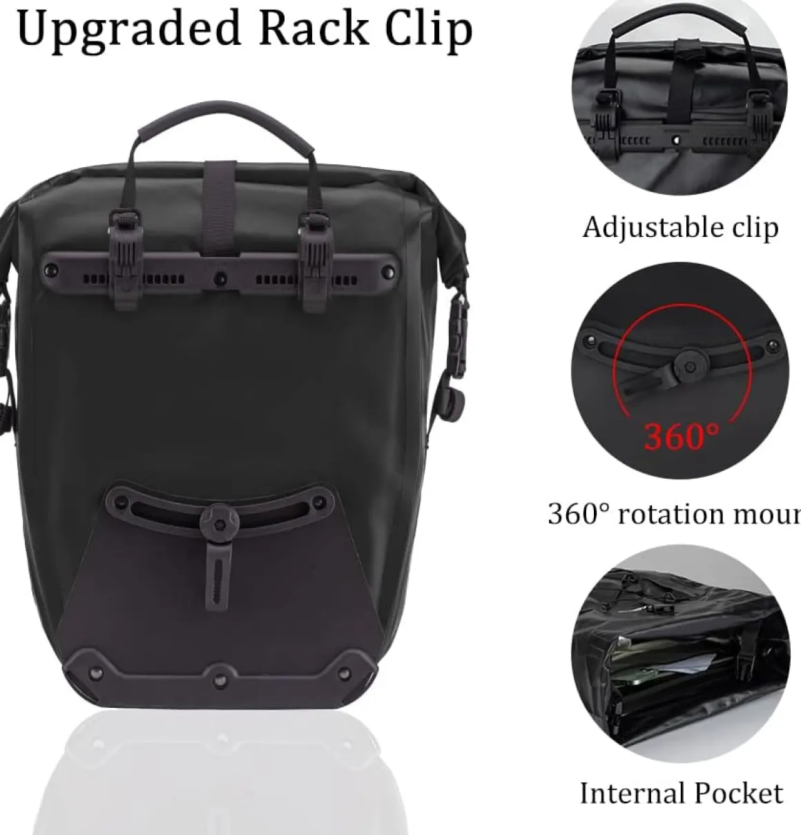 Bike Pannier Waterproof for Rear Rack