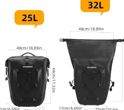 Bike Pannier Waterproof for Rear Rack