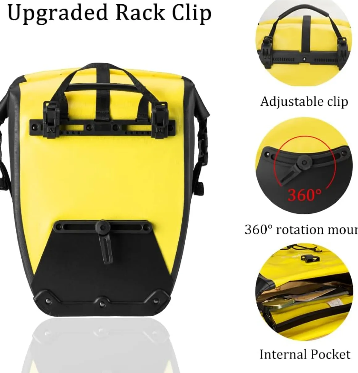 Bike Pannier Waterproof for Rear Rack