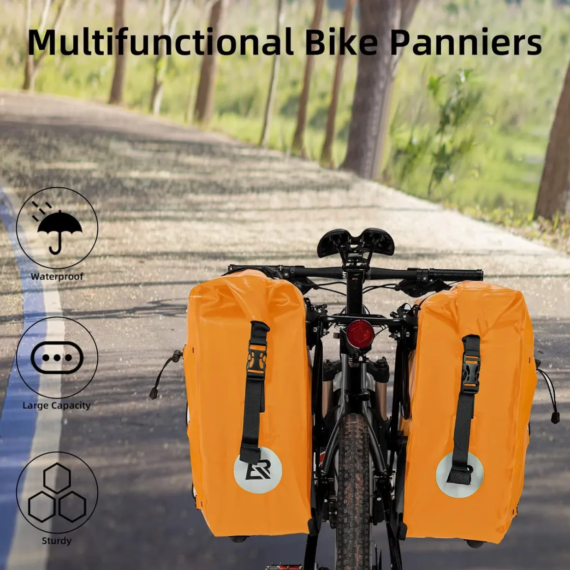 Bike Pannier Waterproof for Rear Rack