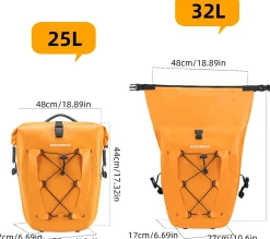 Bike Pannier Waterproof for Rear Rack