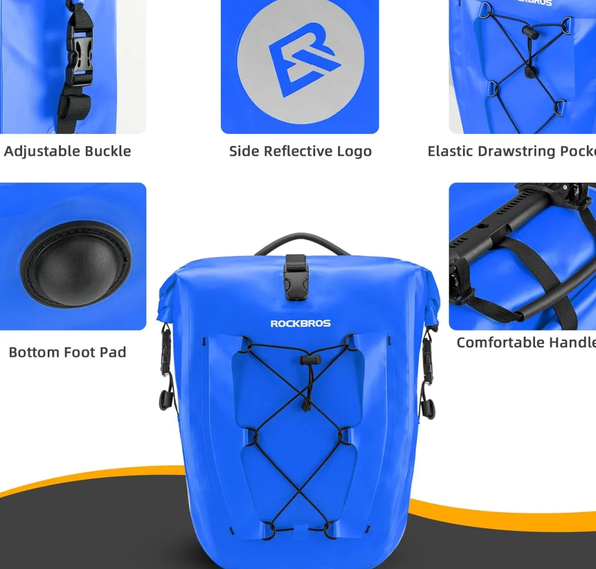 Bike Pannier Waterproof for Rear Rack