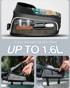 Bike Phone Bag for Secure Riding and Easy Access
